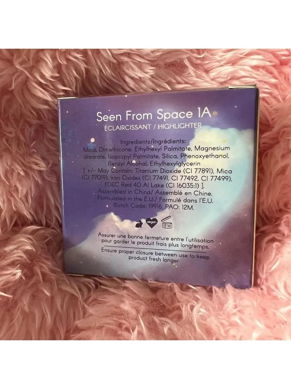 Space Case Cosmetics Highlighter in Seen From Space 1A